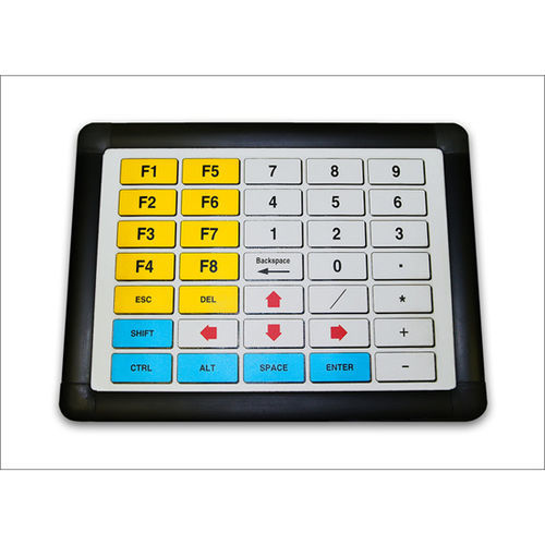 Tastiera ad incastro - KT-35-I-32 - k-tronic S.r.l. - a membrana / 35 tasti / industriale