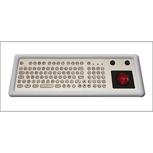 Tastiera ad incastro - KT-99-GIX-11 - k-tronic S.r.l. - a tasti meccanici / 99 tasti / con trackball