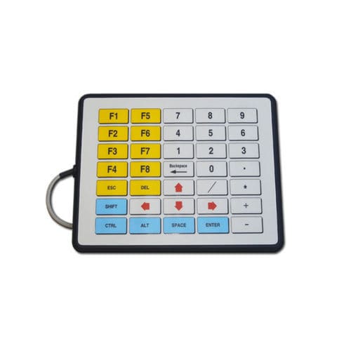 Tastiera numerica 35 tasti - KT-35-T-32 - k-tronic S.r.l. - benchtop / a membrana / metallizzata
