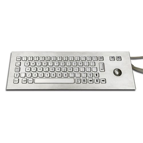 Tastiera ad incastro - KT-65-GIX-02 - k-tronic S.r.l. - a tasti meccanici / con tasto Fn / con mouse integrato a due tasti