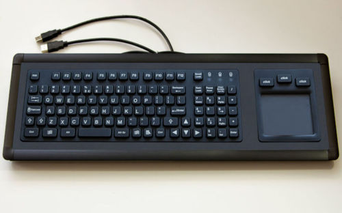 Tastiera ad incastro - KT-99-GSI-01 - k-tronic S.r.l. - a tasti meccanici / con mouse integrato a tre tasti / 99 tasti