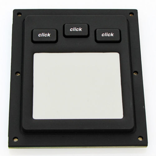 Touchpad industriale - KT-MOU-13 - k-tronic S.r.l. - in gomma siliconica / IP65 / montato su pannello