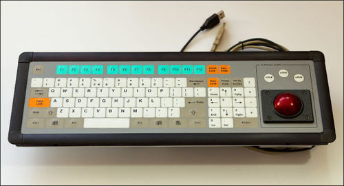 Tastiera ad incastro - KT-96-I-01 - k-tronic S.r.l. - a membrana / con mouse integrato a tre tasti / 96 tasti