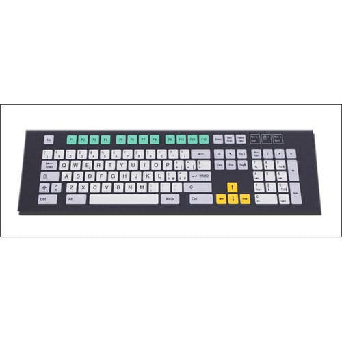 Tastiera per rack - KT-101-K-13 - k-tronic S.r.l. - a membrana / 101 tasti / industriale