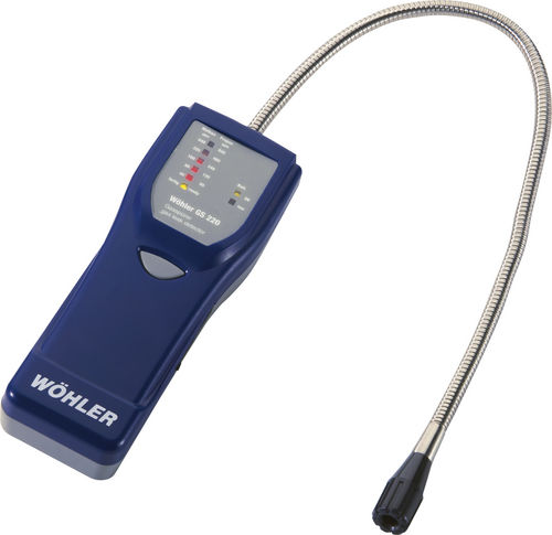 Rilevatore di fughe di gas infiammabile - GS 220 - Wöhler - acustico / a muro / con allarme visivo
