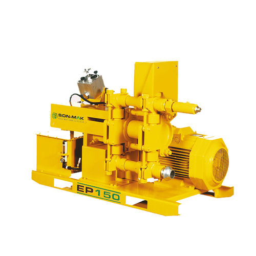 Pompa a pistone - EP - 150 - SON-MAK MACHINE-CONTRUCTION-DRILLING - per cemento / diesel / industriale