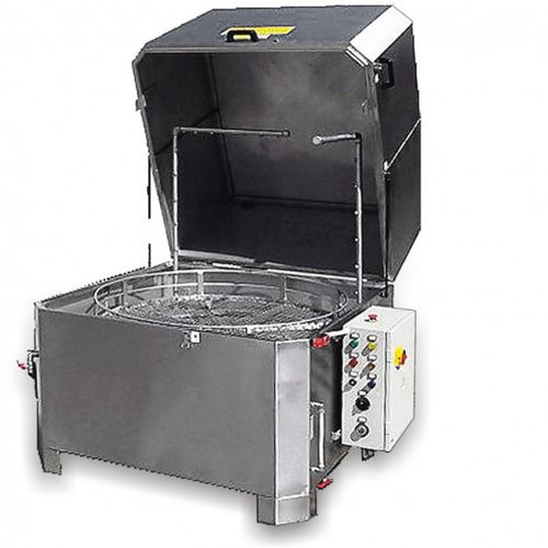 Macchina per pulizia a solvente - AB SHOT TECNICS - ad acqua / a spruzzo / automatica