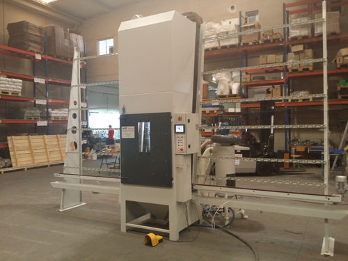 Cabina di sabbiatura ad aspirazione - SV3000 WITH PLC - AB SHOT TECNICS - automatica
