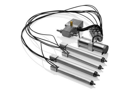 Attuatore idraulico - MMC - Power-Packer - lineare / a doppio effetto / per letto d'ospedale
