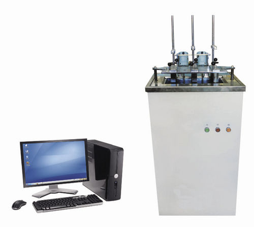 Strumento per la determinazione del punto Vicat punto Vicat - XRW-300F/ HDT & VST / ISO75, ISO306, ASTM D1525 - Beijing United Test Co., Ltd. - per temperatura di inflessione (HDT) / automatizzato
