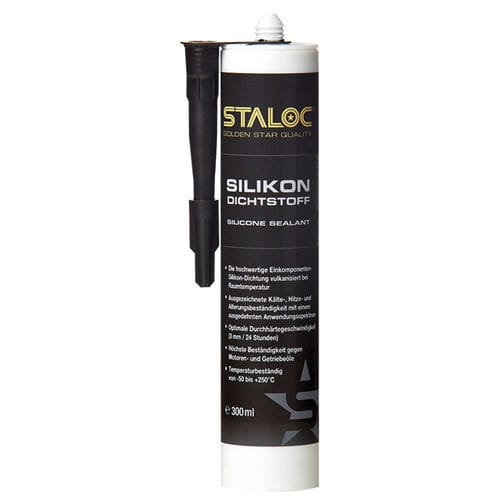 Colla-mastice silicone - STALOC - gomma / ibrida / monocomponente