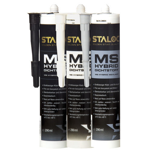 Colla-mastice polimerica - MS hybrid - STALOC - ibrida / in poliestere / in PVC