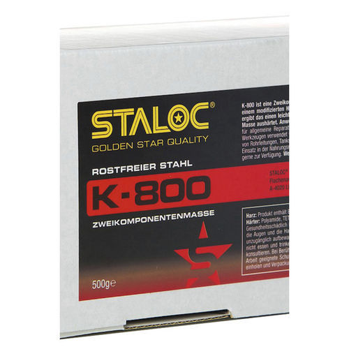 Colla epossidica - K-800 - STALOC - per metallo / monocomponente / bicomponente