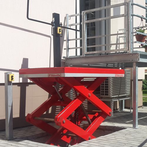 Piattaforma elevatrice a forbice per disabili - Modelis HSN0.4_1.1x1.8_2.2 - Hidrotiltai - da esterno