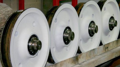 Ruota monoblocco - ALFI TECHNOLOGIES - in acciaio inossidabile / per carichi pesanti