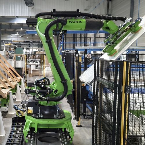 Cella robotizzata per movimentazione - ALFI TECHNOLOGIES - per grandi pezzi / per il settore aeronautico / per linee di assemblaggio