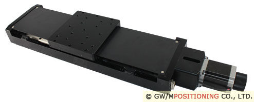 Piastra di posizionamento lineare - MT150X series - MPositioning Co., Ltd. - a motore / 1 asse / a corsa lunga