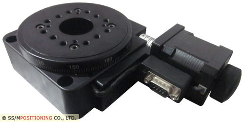 Piastra di posizionamento rotativa - MR100 - MPositioning Co., Ltd. - a motore / 1 asse / di alta precisione