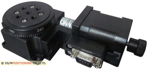 Piastra di posizionamento rotativa - MR60 - MPositioning Co., Ltd. - a motore / 1 asse / in miniatura