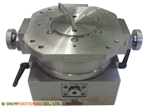 Piastra di posizionamento XY - RG200-EN - MPositioning Co., Ltd. - goniometrica / di inclinazione / rotativa