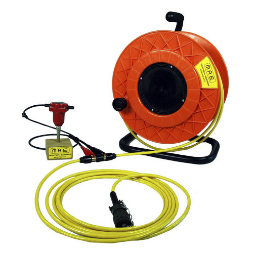 Cavo ottico per prospezione sismica - CPS12 series - M.A.E. S.r.l. - di dati / Socket / con guaina in PUR