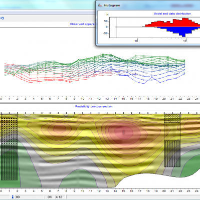 Software di analisi di dati - ZondRes2d - M.A.E. S.r.l. - di qualità / di modellizzazione / di immagine
