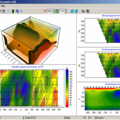 Software di misura - ZondRes3d - M.A.E. S.r.l. - di qualità / di modellizzazione / di elettricità