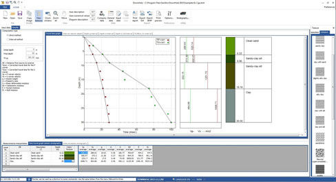 Software di misura - DOWNHOLE - M.A.E. S.r.l. - di calcolo / grafico / per sismologia