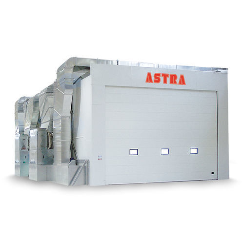 Cabina di verniciatura chiusa - ASTRA - per veicolo / a filtro / con essiccamento
