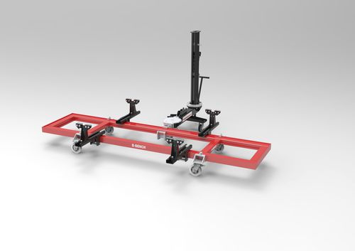Banco prova allineamento 3 tonnellate - AB4002® xBENCH - ASTRA - con braccio di trazione / 10 tonnellate