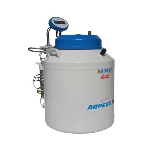 Recipiente in alluminio - ARPEGE  - KGW-ISOTHERM Karlsruher Glastechn. Werk Schieder GmbH - criogenico / leggero / sottovuoto