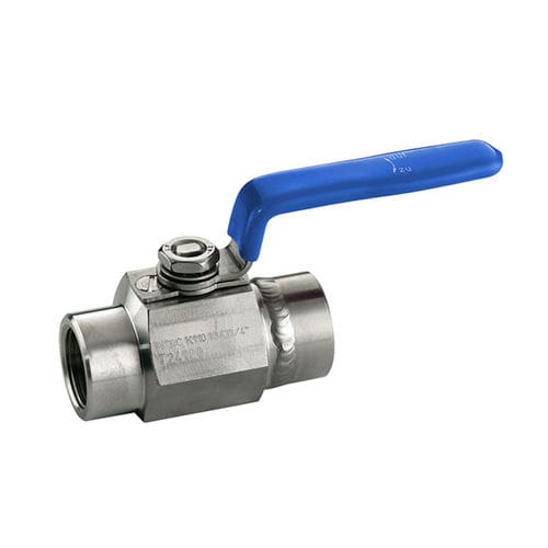 Valvola a sfera flottante - K110 - KLINGER-SCHÖNEBERG GmbH - a leva / di controllo / filettata