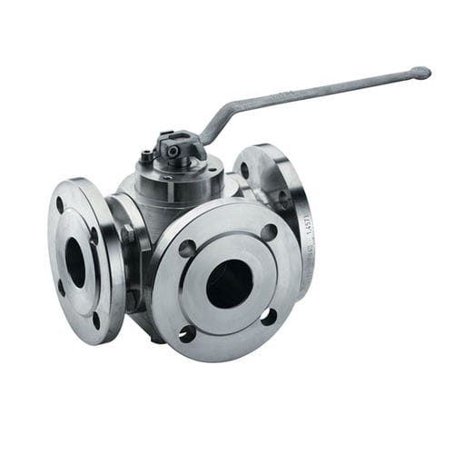 Valvola a sfera - K410 - KLINGER-SCHÖNEBERG GmbH - a leva / a sede / modulare