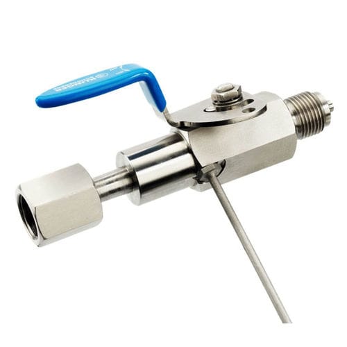 Valvola a sfera - K610/3 - KLINGER-SCHÖNEBERG GmbH - a leva / di controllo / filettata