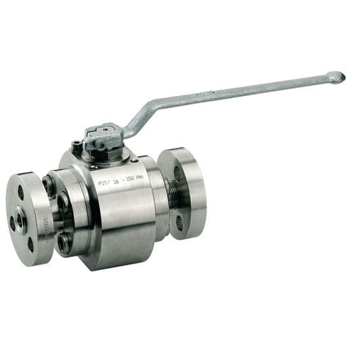 Valvola a sfera - K811  - KLINGER-SCHÖNEBERG GmbH - a leva / 3 pezzi / con perno
