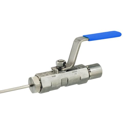 Valvola a sfera - 300 P - KLINGER-SCHÖNEBERG GmbH - a leva / di campionamento / filettata