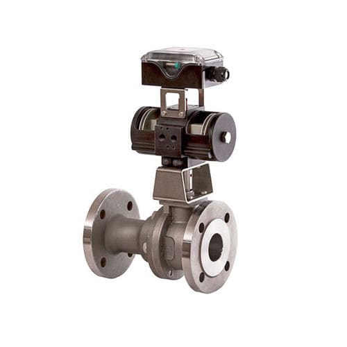 Valvola a sfera - KLINGER-SCHÖNEBERG GmbH - con attuatore elettrico / di controllo / automatica