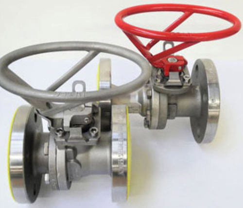 Valvola a sfera - KLINGER-SCHÖNEBERG GmbH - con volante / di controllo / rivestita