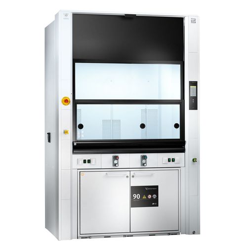 Cappa da laboratorio - EXPLORIS EcoPlus® - Köttermann GmbH - per aspirazione chimica / da banco / resistente all'acido