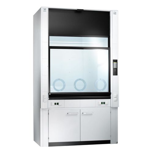 Cappa per manipolazione di radioisotopi - EXPLORIS® - Köttermann GmbH - radiochimica / da laboratorio / per aspirazione chimica