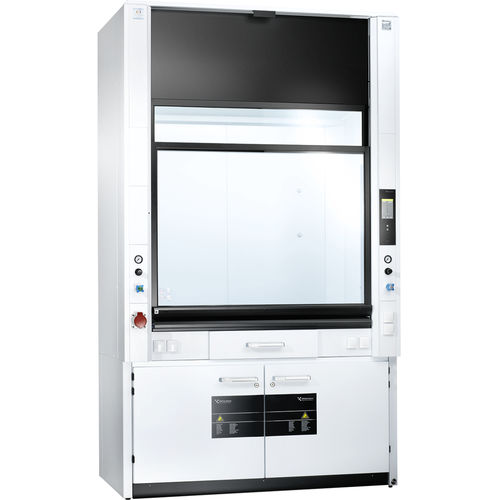 Cappa da laboratorio - EXPLORIS® - Köttermann GmbH - per aspirazione chimica / di scappamento / per distillazione