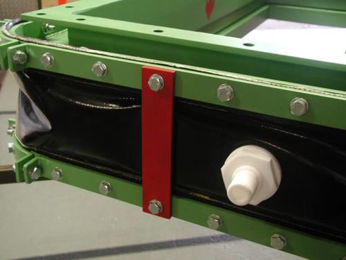 Compensatore di dilatazione a nastro - KOREMA® GmbH & Co. KG - PTFE / con flangia / con isolazione termica