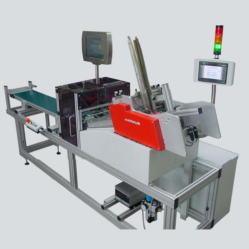 Linea di ispezione per casse - Kraus Maschinenbau GmbH - per prodotti farmaceutici