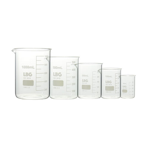 Becher graduato - BKL3-KIT-001 - LABBOX LABWARE S.L. - in vetro