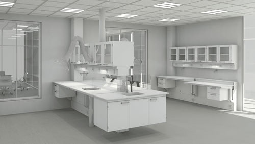 Sistema di mobili da laboratorio - System 14 - Labflex AS - modulare