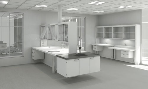 Sistema di mobili da laboratorio - VisionLab - Labflex AS - modulare