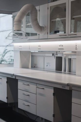 Tavolo di lavoro da laboratorio - Labflex AS - in acciaio inossidabile