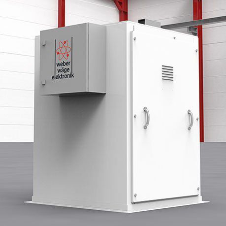 Pesatrice elettronica - Weber Waagenbau und Wägeelektronik GmbH - per minipala caricatrice