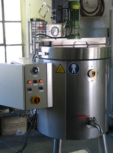Recipiente riscaldante - Will & Hahnenstein GmbH - in metallo / con agitatore / verticale