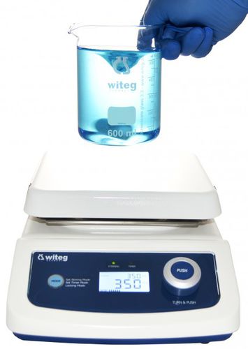 Agitatore di laboratorio magnetico - MS Series - WITEG Labortechnik GmbH - digitale / per prodotti farmaceutici / da banco